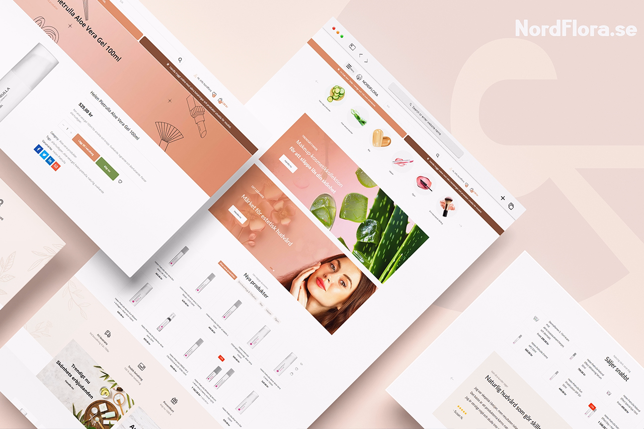 nordflorase-woocommerce-e-commerce-redesign-seo-optimisation