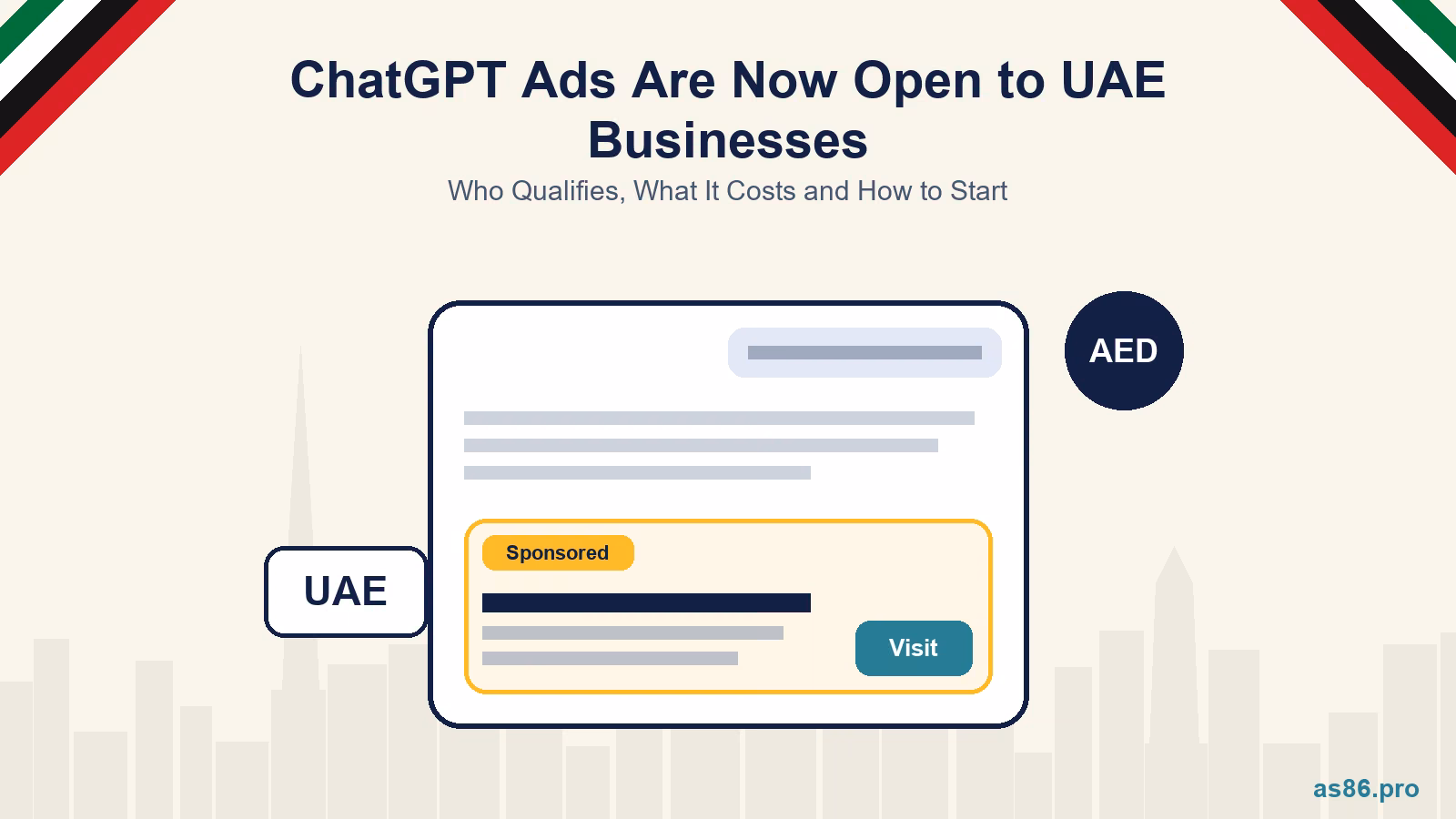 ChatGPT Ads in the UAE